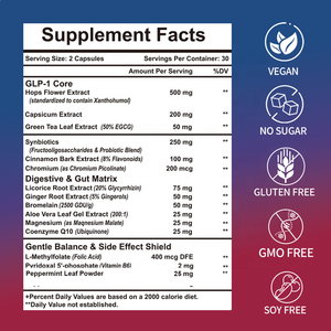 Wholesale Bulk Custom Formula GLP-1 Capsule Herbal Extract Supplement with Green Tea for <b>Metabolism</b> and Overall Wellness - Product Image 6