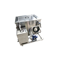 Pulitore ad ultrasuoni 80L con sistema di filtraggio per blocco motore macchina per la pulizia DPF del turbocompressore del carburatore della testata del cilindro del carbonio