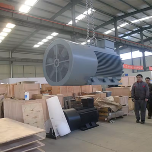 Generador de imanes permanentes de tierras raras <span class=keywords><strong>1000kw</strong></span> 200RPM 100rpm para turbina eólica de nivel MW con convertidor e inversor en la red - Product Image 4