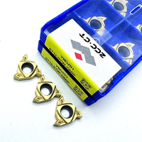 ZCC.CT Insertos de carburo originales Herramienta de rosca Torneado RT16.01 RT22.01 Torno CNC Procesamiento de acero, corte de rosca de alta calidad