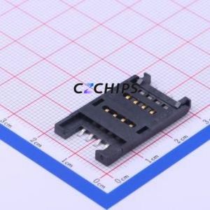 XKSIM-011B-P8-B SIM Card Connector SMD Connector Flip Cover Type Mini SIM Card Card Holder 2.5mm - Product Image 1