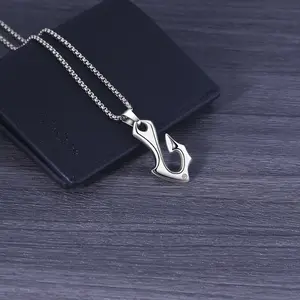 Modeschmuck Halsketten Preis Edelstahl Schmuck kette Halskette Zierliche Halskette Anker Edelstahl Anhänger für den Menschen