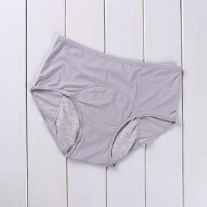 PATON ODM Culottes menstruelles pour femmes grandes tailles en coton 3 couches anti-fuites pour la période quotidienne, livraison directe de sous-vêtements - Product Image 5