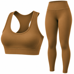 Conjuntos de Yoga sin Costuras para Mujer, Ropa Deportiva Personalizada, Ropa de Gimnasio Elástica, Proveedor Mayorista - Product Image 1