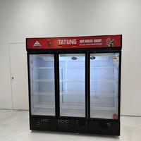 Nouvelle conception, vitrine réfrigérée verticale multi-niveaux à dégivrage automatique, économe en énergie, réfrigérateur mince, vitrine réfrigérée