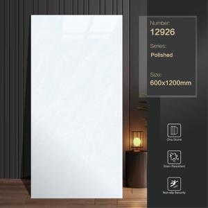 <span class=keywords><strong>Azulejos</strong></span> de Porcelana Pulida con Acabado Natural Moderno de Fábrica Junori, 600x1200mm, <span class=keywords><strong>para</strong></span> Baño, Villa, Centro Comercial y Uso en Exteriores - Product Image 1
