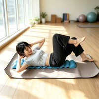 Tapis de décompression vertébrale à 24 points, civière de massage par acupression pour les douleurs du haut et du bas du dos, supporte jusqu'à 220 lb