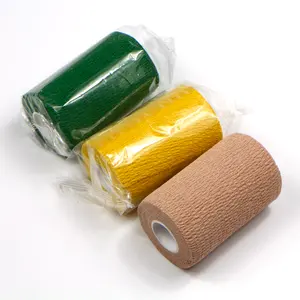 Elastic Bandage OEM Self Adhesive Cohesive Elastic Compression Bandage