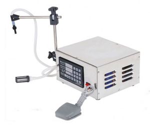 Máquina Llenadora de Líquidos CNC Semiautomática Pequeña para Aceite Comestible, Perfume, Agua Mineral y Bebidas con Llenado Cuantitativo - Product Image 2