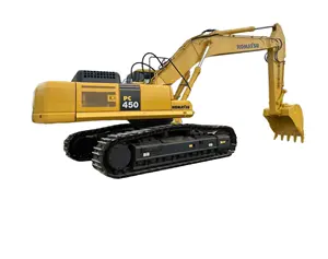 Penggali bekas Komatsu PC450/PC400 manual besar Jepang hidrolik backhoe 45 ton 40ton ekskavator bekas berat dan murah