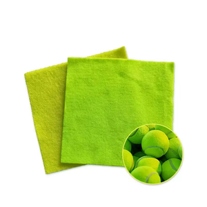 1mm2mm3mm3.3mm4mm épais feutre de tennis en soie brillant produit en usine, jaune, <span class=keywords><strong>orange</strong></span>, vert, processus de tissu non tissé personnalisable - Product Image 3