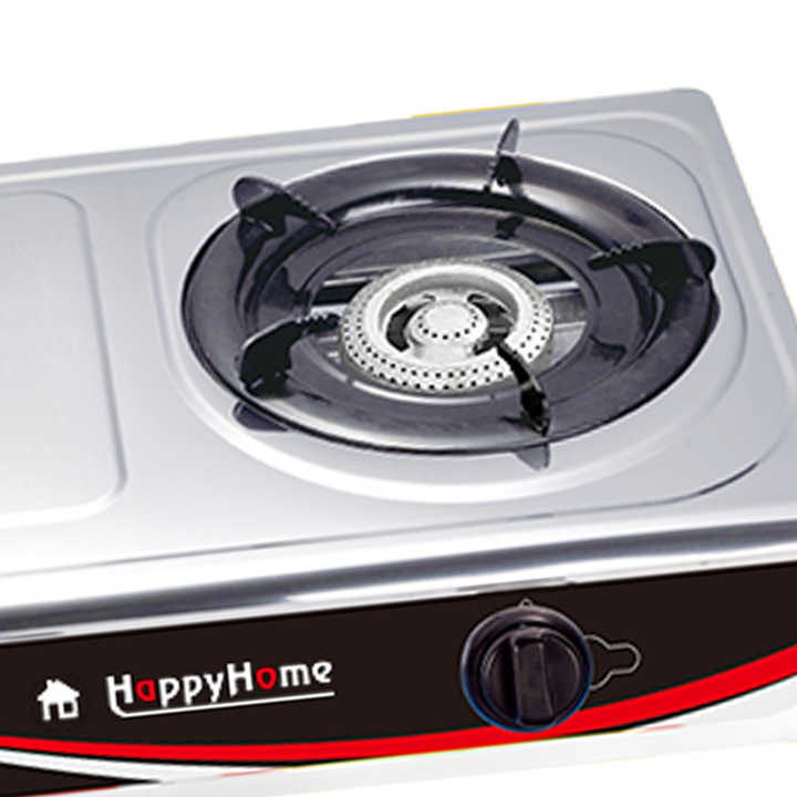 2024 Hotsale Household Stainless Steel Top 2Burner Gas Cooker Kitchen