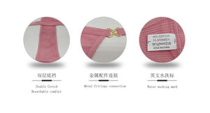 <span class=keywords><strong>Perizoma</strong></span> in cotone a coste confezione da donna intimo fibbia in metallo mutandine Sexy con schiena a T mutandine femminili in tinta unita M-XL - Product Image 6