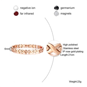 Health Care <b>Bracelet</b> Therapeutic Magnetic Titanium Bio Energy <b>Bracelet</b> for Women - Product Image 4