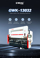 Gweike Cnc 4/6 Axis Cnc Machines à cintrer l'acier Tôle pliante Cintrage Hypress frein CNC