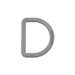 Bags Hardware Accessories Custom Logo Flat Metal D Rings 25mm Triangle D Ring Hook For Strap Blet