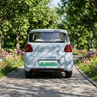 Véhicule électrique urbain de haute qualité pour les trajets quotidiens, 4 places, respectueux de l'environnement, moteur 15 kW, autonomie 201-300 km, batterie 30 kWh, pour la ville