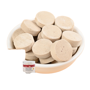 Torta liofilizzata di latte di capra di pollo ad alto contenuto proteico vitamine minerali all'ingrosso cibo per cani da addestramento per animali domestici - Product Image 1