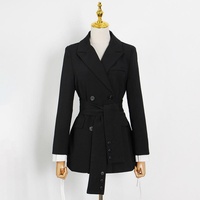 Nouveaux costumes pour femmes, blazer et pantalon, design élégant et tendance, costumes de bureau pour femmes, ensemble deux pièces