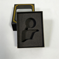 Boîte à tiroir personnalisée avec fenêtre, impression offset, ruban pour l'emballage d'accessoires électroniques intelligents et de téléphones mobiles