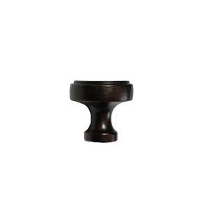 Round Handle Zinc Alloy 23mm Diameter Cabinet Drawer Knob Minimalist Design Coffee Ancient Finish Durable Surface Decoration - Product Image 5