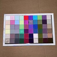 500 couleurs Pigment disponible pressé personnalisé magnifique palette magnétique de fard à paupières mat avec étiquette privée