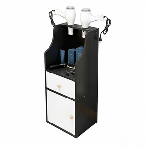 Armoire à outils pour salon de coiffure, comptoir à outils pour institut de beauté, chariot à outils pour institut de beauté, étagère de rangement dédiée pour salon de coiffure, armoire pour coupe de cheveux - Product Image 1