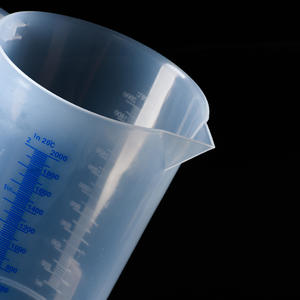 Hiju लैब उच्च गुणवत्ता वाले पीपी लंबे बीकर प्लास्टिक रसोई बेकिंग और नीले स्नातक के साथ कप मापने वाले कप - Product Image 5