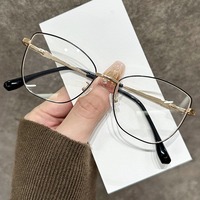 Monture de lunettes optiques en métal tendance 2026 – Vente en gros – Haute qualité – Pour femmes et unisexe