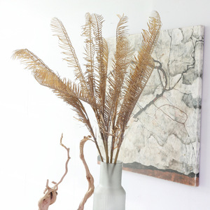 Arbre de fer simulé fleur artificielle feuilles de fougère en plastique fleur éternelle décoration Arrangement conception florale mise en scène - Product Image 3