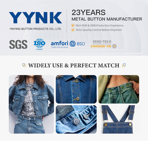 Nhà Máy Bán buôn Chất lượng cao tùy chỉnh hỗ trợ thép không gỉ jeans Nút Cổ phiếu Đồng bằng kim loại Denim Nút cho quần áo - Product Image 6