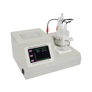 HVHIPOT Karl-Fischer Coulomb, интеллектуальный тестер для определения точки росы масла, измеритель влажности масла, GDW-106 - Product Image 1