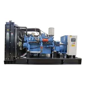 Bertenaga dengan mesin MTU manufacturer 1100kw 1200kw generator tenaga diesel Vantek set produsen generator