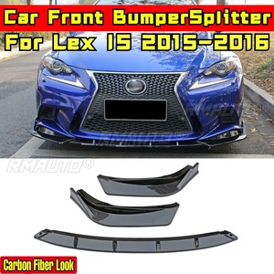 IS <b>Car</b> Front Bumper Lip Matte Black Front Bumper Splitter <b>Diffuser</b> Spoiler Cover Body Kit for Lexus IS 2015-2016 <b>Car</b> Accessories - Product Image 3