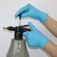 100 Boîte Médicale En Gros Fabricants Enduit Pas Cher Prix Bleu Jetable Noir Nitrile Gants Sans Poudre