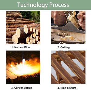 Étagère triangulaire pour plantes avec roues intérieur 6 pots <span class=keywords><strong>de</strong></span> fleurs en bois en <span class=keywords><strong>pot</strong></span> pour patio jardin affichage plantes succulentes plantes à fleurs - Product Image 4