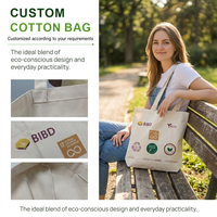 Sac de shopping en toile imprimé réversible sur le thème vert, écologique, cadeau, vente en gros, sac fourre-tout réutilisable personnalisé