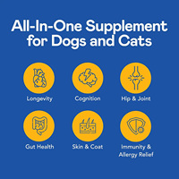 Prix de gros Suppléments naturels pour chiens Multivitamine liquide goutte chien chat vitamines pour chien intestin immunitaire santé articulaire