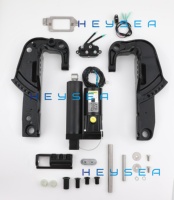 Kit de fixation 65W-43800 pour unité d'inclinaison électrique compatible avec moteur hors-bord Yamaha 2 temps 40 CV, remplace 65W-43111-00-4D 65W-43112-00-4D