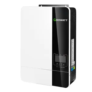 Growatt Hoge Kwaliteit 48V Dc Spf 5000 Es Growatt Zonne-Energie Omvormer Growatt Hybride Off Grid Omvormer