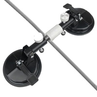 Ventouse à vide en alliage d'aluminium pour marbre et verre, personnalisable OEM/ODM, emballage en boîte, outils d'assemblage industriels