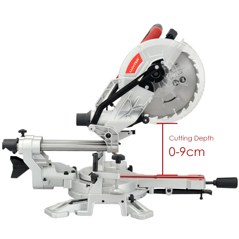10 Inch 255mm Professional Drop Saw Portable Mini Miter Saw Machine Wood Cutting Tools Compound Power Miter Saw