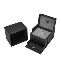 Luxuriöse Maßgefertigte Uhrenverpackungsbox mit Hochwertiger Öffnungseffekt-Schublade aus Karton