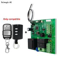 Télécommande PUJOL VARIO 433 MHz pour portes de garage et stores, récepteur AC 230 V DC 12 V, émetteurs portatifs PUJOL