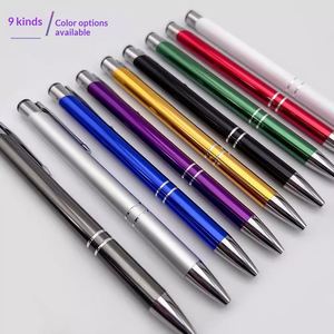 Bolígrafo de Metal con Logotipo Personalizado, Grabado Láser UV, Punta de Bala, Bolígrafo de Aluminio para Publicidad de Oficina y Negocios - Product Image 1