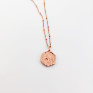 Compas coulé <span class=keywords><strong>roman</strong></span> collier Science géographie bijoux géométrie sacrée Fibonacci pendentif pour femmes hommes - Product Image 3