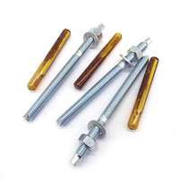 Vis chimiques galvanisées à haute résistance ancres de mur rideau pour la fixation sécurisée boulons d'expansion Agents de fixation chimiques