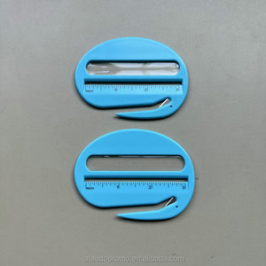 Ouvre-lettre ovale à succès, <span class=keywords><strong>outil</strong></span> multifonctionnel promotionnel pour le bureau avec loupe et échelle - Product Image 5