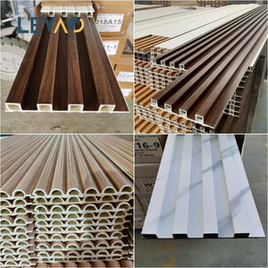 ราคาโรงงาน บริการสั่งทำพิเศษ แผ่นผนังตกแต่งภายใน WPC ลายไม้ กันน้ำ ทน<span class=keywords><strong>ไฟ</strong></span> ป้องกันไฟฟ้าสถิตย์ วัสดุผสมทันสมัย - Product Image 5