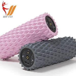 <span class=keywords><strong>Rullo</strong></span> vibrante della schiuma di <span class=keywords><strong>massaggio</strong></span> dei muscoli di Yoga di forma fisica elettrica di Logo su ordinazione dell'esposizione di LED all'ingrosso - Product Image 3